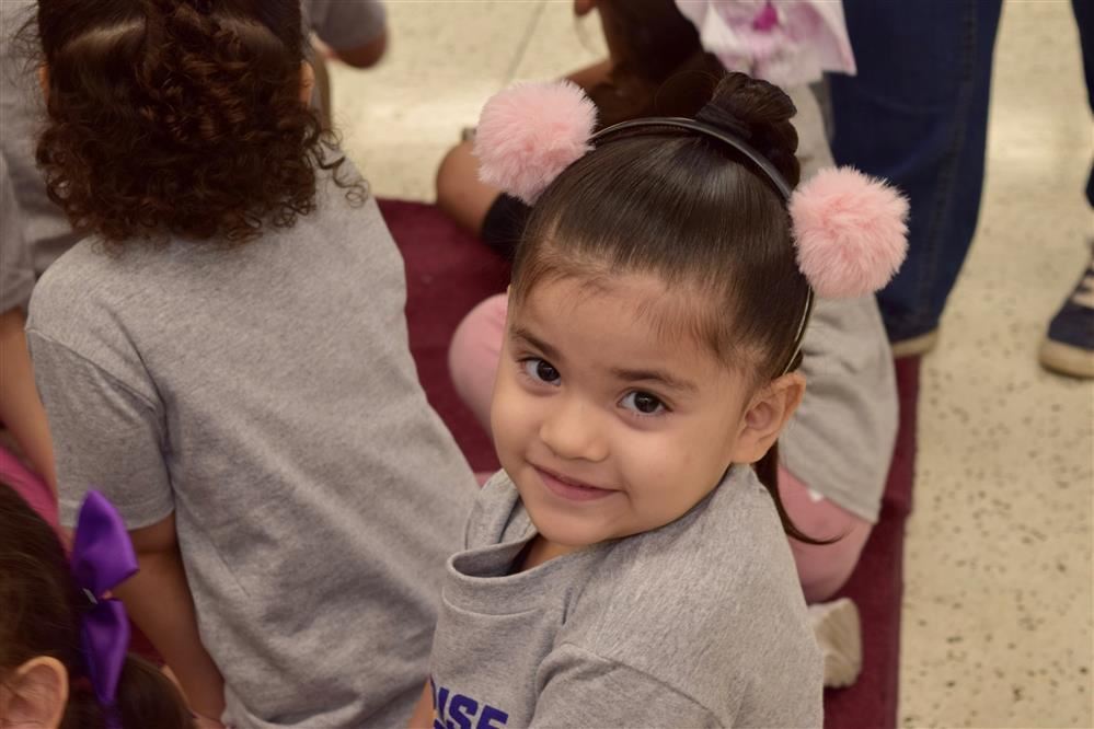 Girl smiling