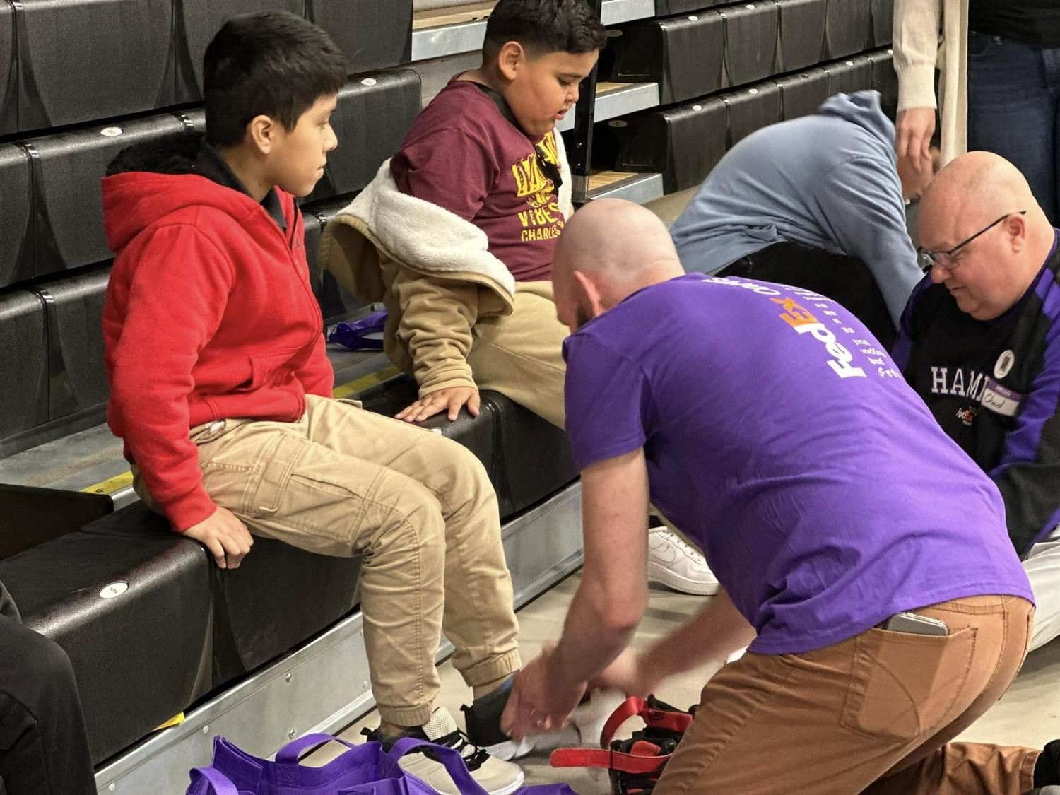  Scholars receive new shoes 